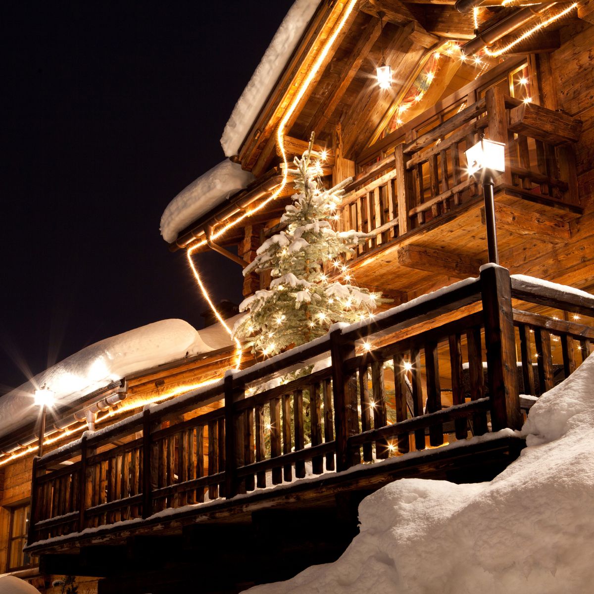 In the French mountains, Christmas is magical France Montagnes