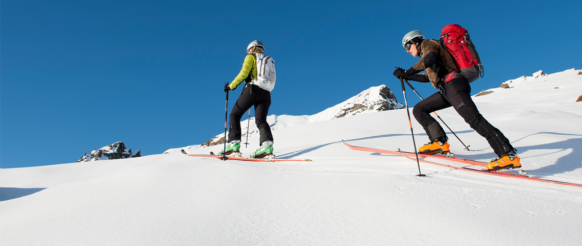 Why not give ski touring a go?!