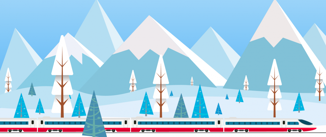 Is this the year to travel by train to your ski holiday? 