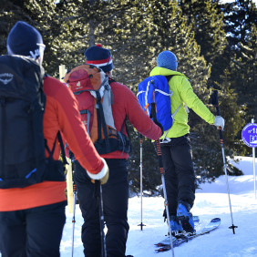 Parcours de montée en ski de randonnée Chamrousse - non sécurisés