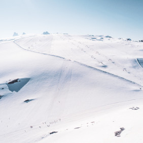 Stade de slalom - Glacier des 2 Alpes