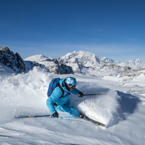 Ski de randonnée et sortie hors pistes aux Arcs - engagement guide journée