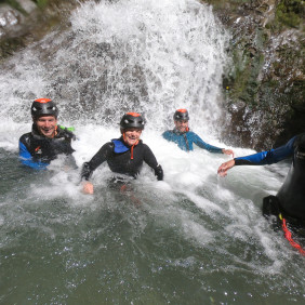 Sortie initiation au canyoning