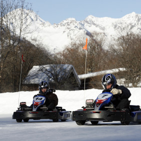 Karting de Serre Chevalier - karting sur glace