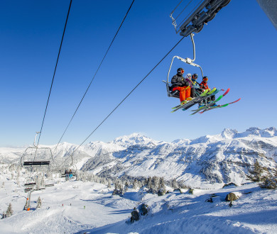 Nieuw in de Franse skigebieden